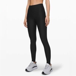 Lululemon Mapped Out High Rise Tight 28" Leggings Black Size 6